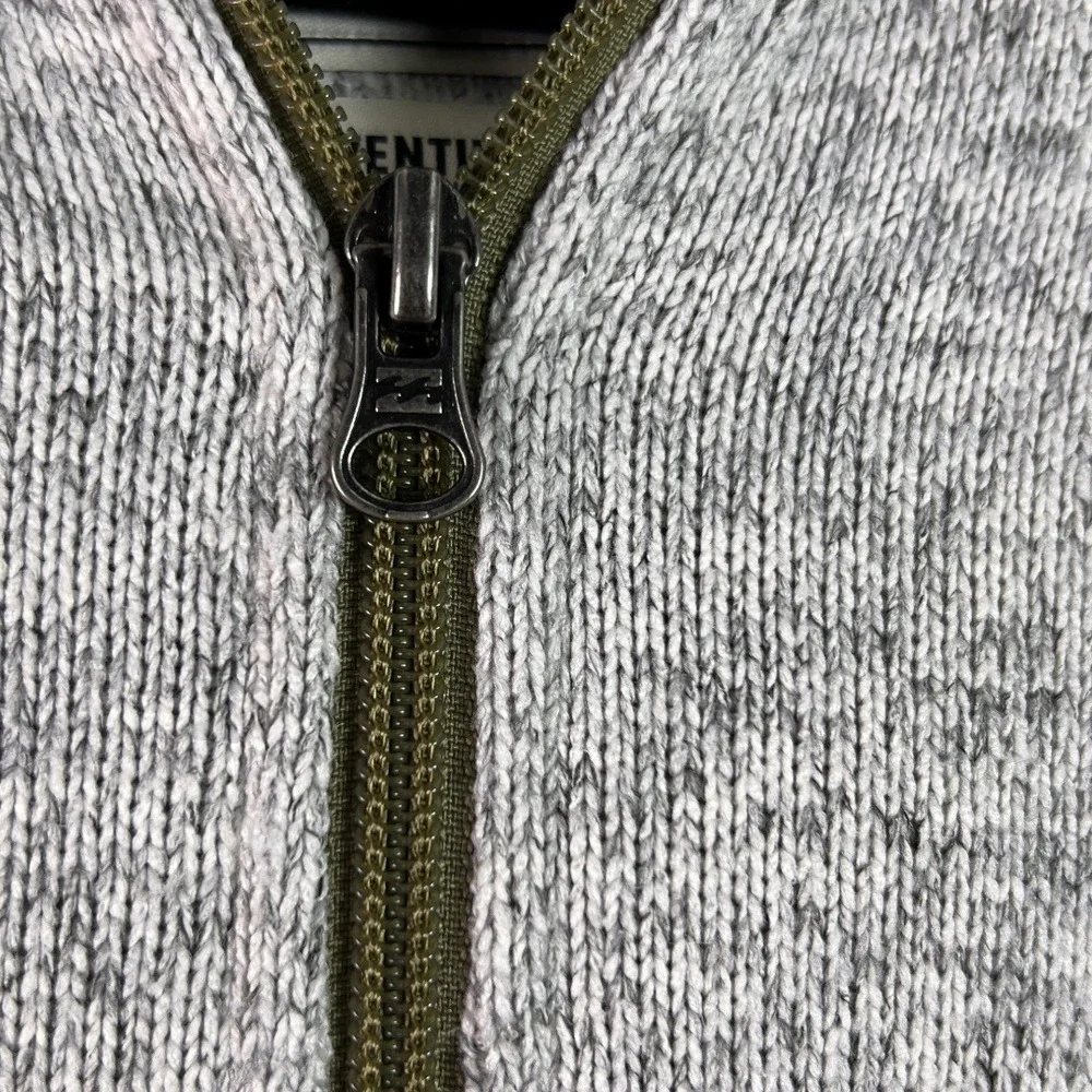 Billabong Fleece Pullover Women's Small Grey Half Zip Hooded Gorpcore